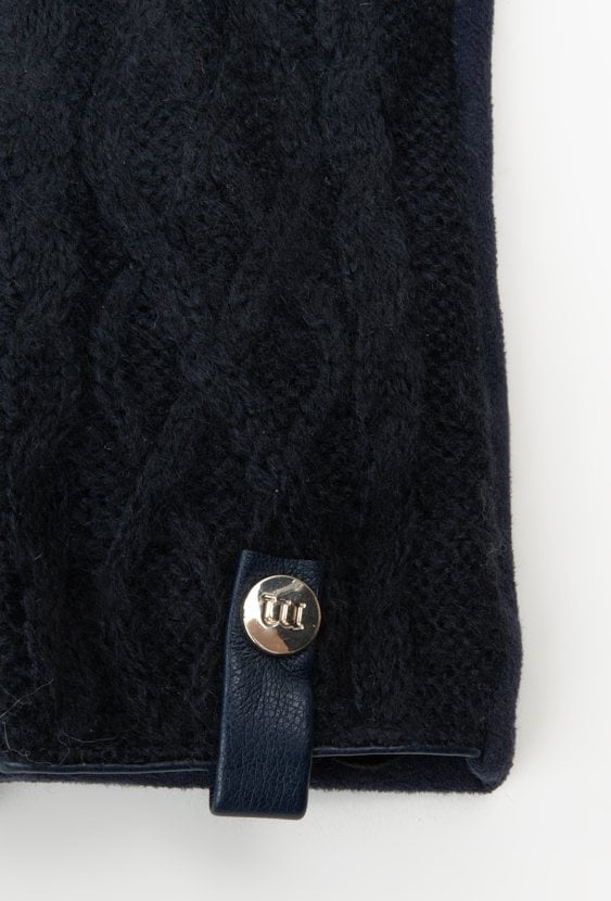 Rękawiczki ze splotem