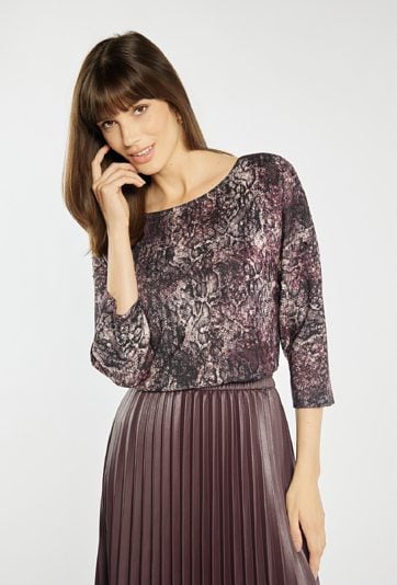 Bluza ze zwierzęcym wzorem