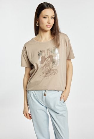 T-shirt z bawełny