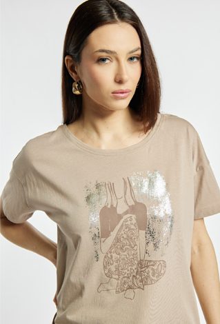 T-shirt z bawełny