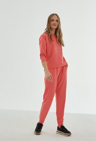 Bluza z aplikacja róży