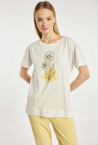 T-shirt z bawełny