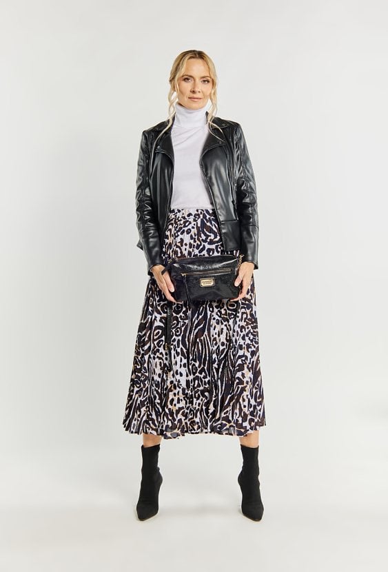 Torba damska ze zwierzęcym wzorem