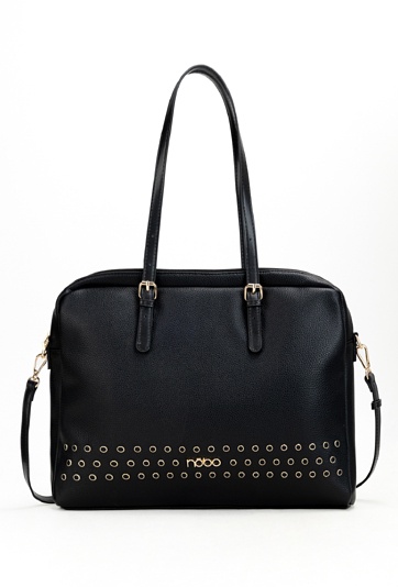 Aktówka Nobo na laptopa z nitami