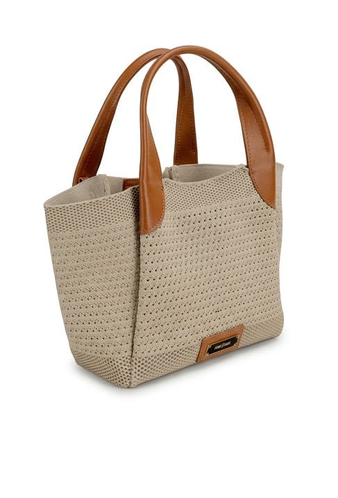 Mała ażurowa torebka