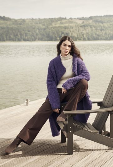 Sweter damski z wiskozy