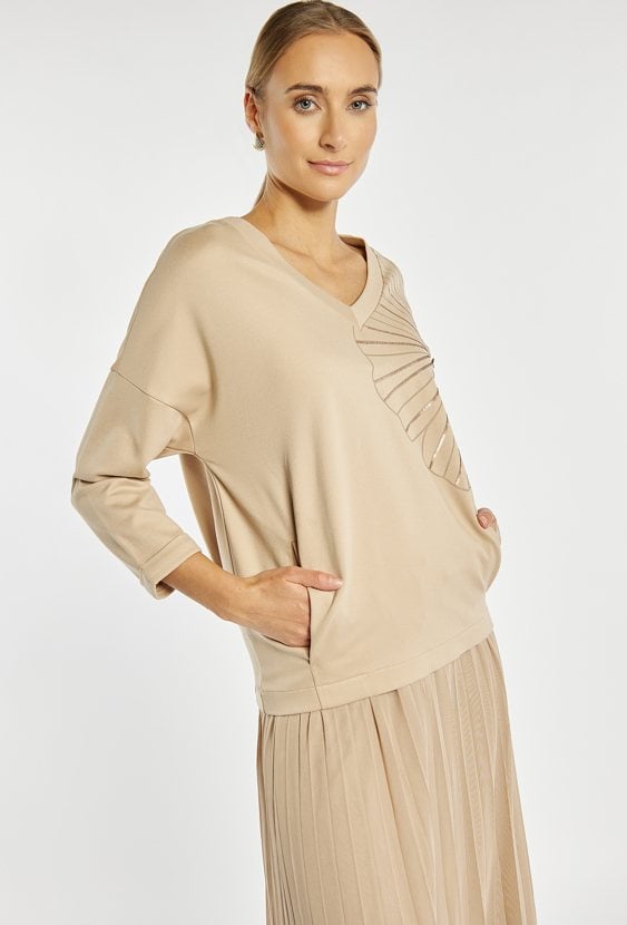 Bluza damska z cekinami