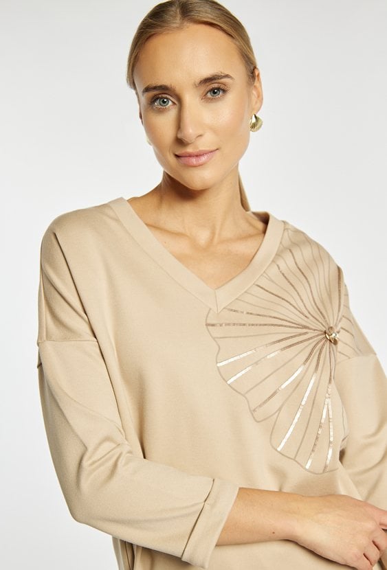 Bluza damska z cekinami