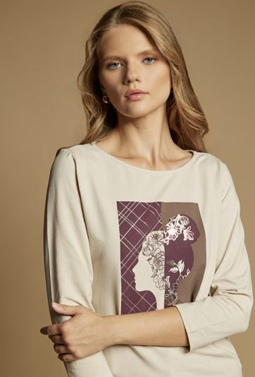 T-shirt z nadrukiem