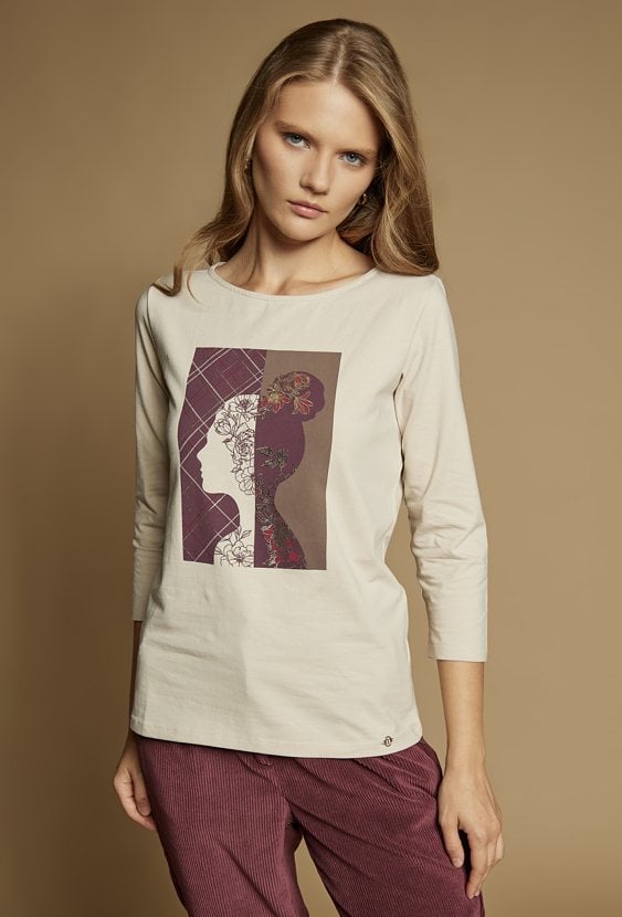 T-shirt z nadrukiem