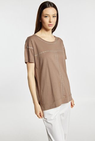T-shirt z bawełny
