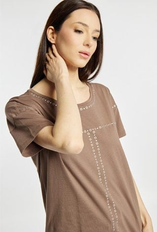 T-shirt z bawełny
