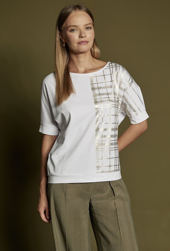 T-shirt ze wzorem