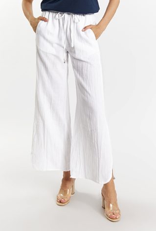 Bawełniane spodnie damskie