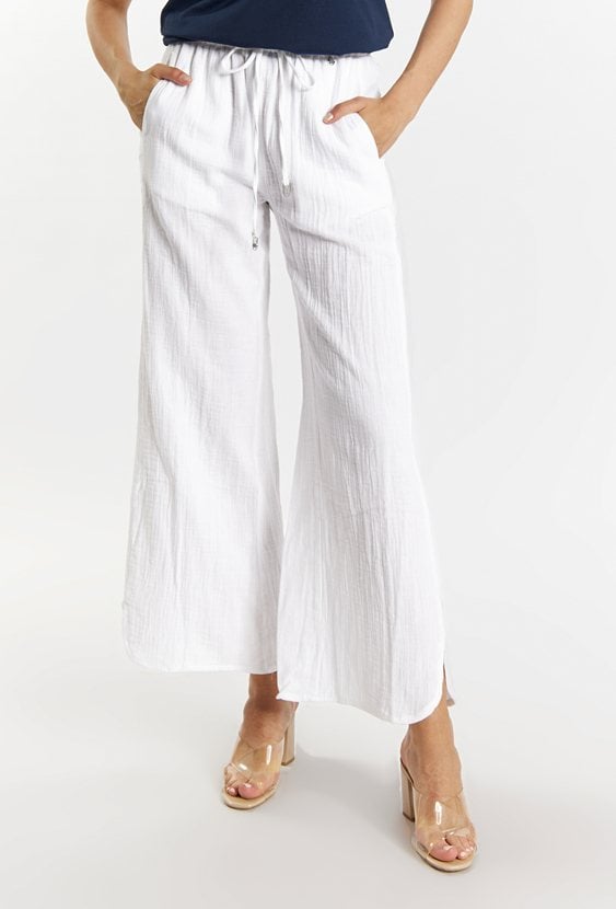 Bawełniane spodnie damskie