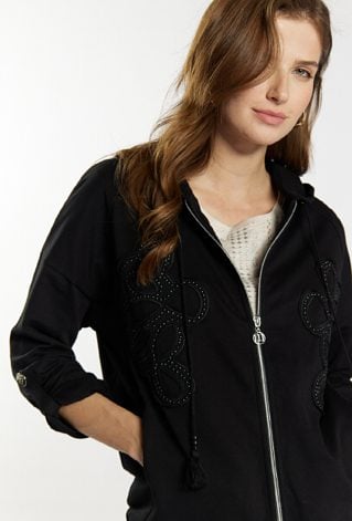 Bawełniana bluza z kapturem