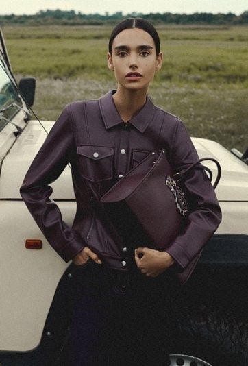 Kurtka z kołnierzem