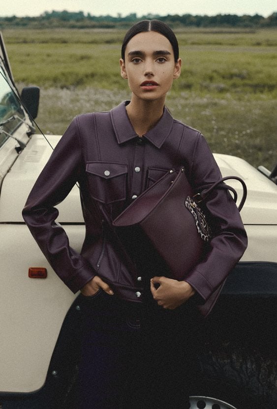 Kurtka z kołnierzem