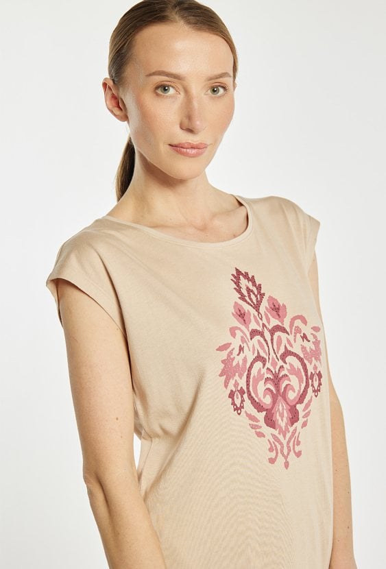 T-shirt z wzorem