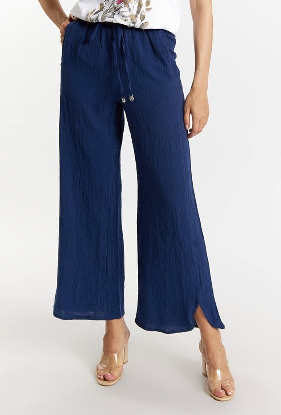 Bawełniane spodnie damskie