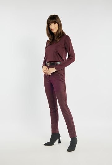 Dopasowane spodnie damskie