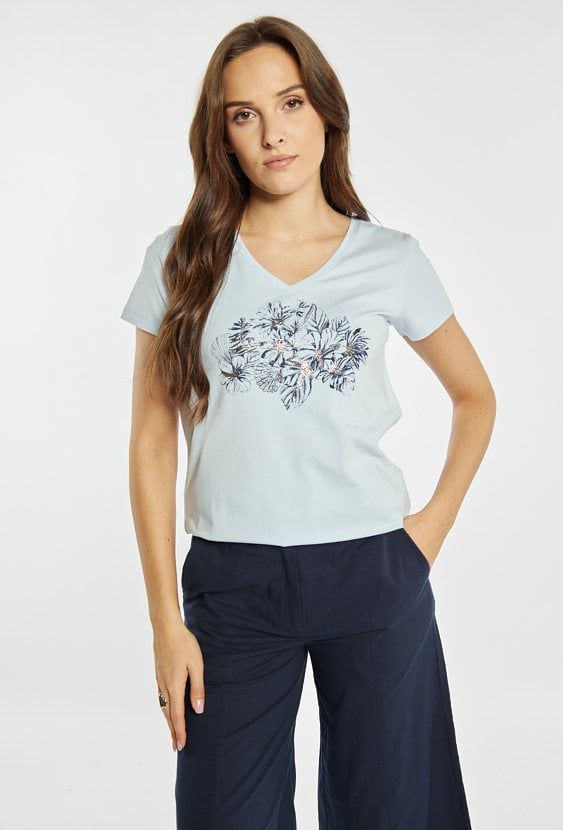 T-shirt z wzorem