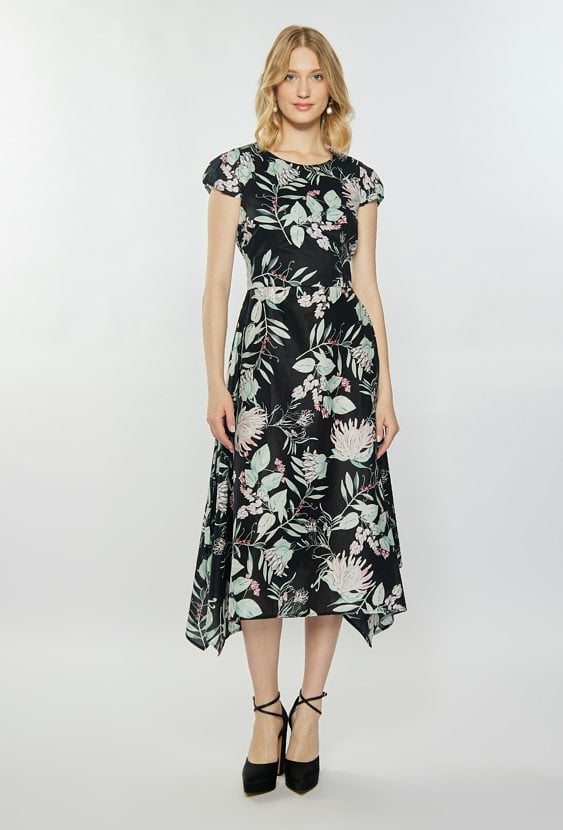 Sukienka damska z wzorem