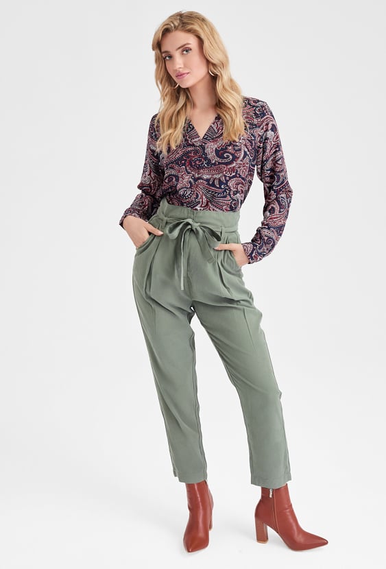 Khaki cygaretki z wiskozy