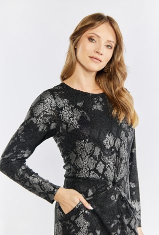 Sukienka damska z wzorem