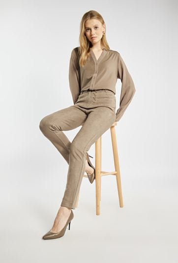 Dopasowane spodnie damskie