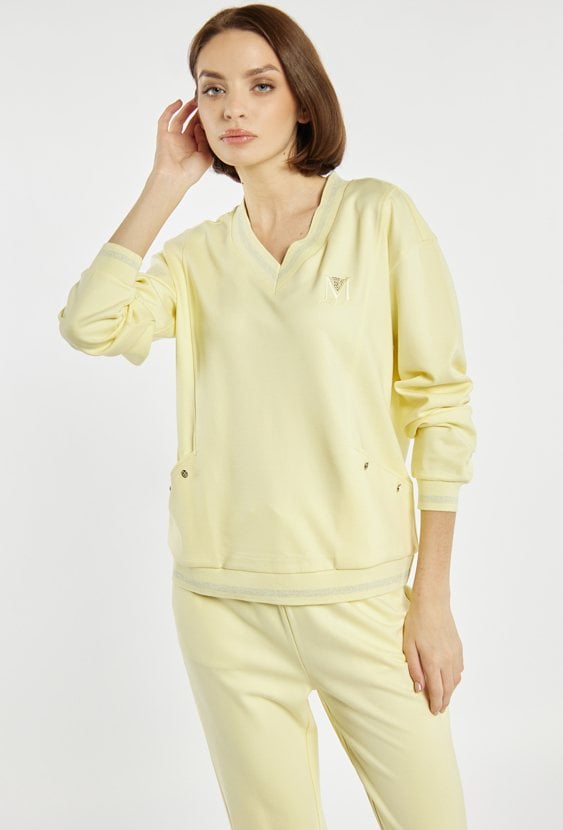 Bluza damska w serek