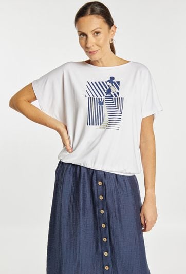 T-shirt z nadrukiem