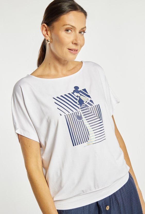 T-shirt z nadrukiem