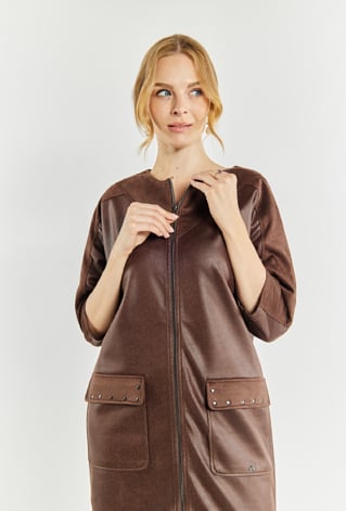 Sukienka z kieszeniami