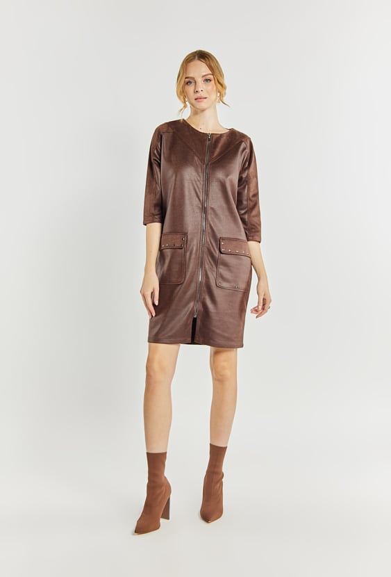 Sukienka z kieszeniami