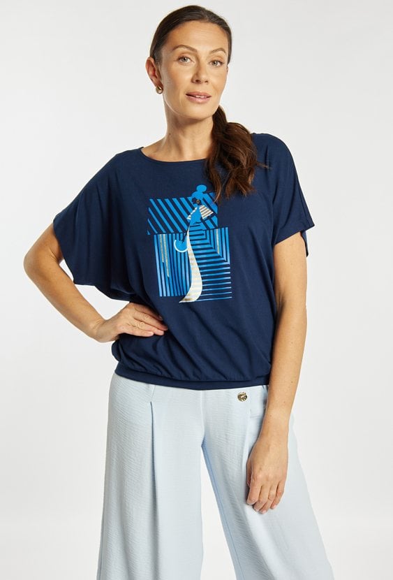 T-shirt z nadrukiem