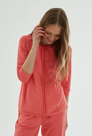 Bawełniana bluza ze ściągaczem