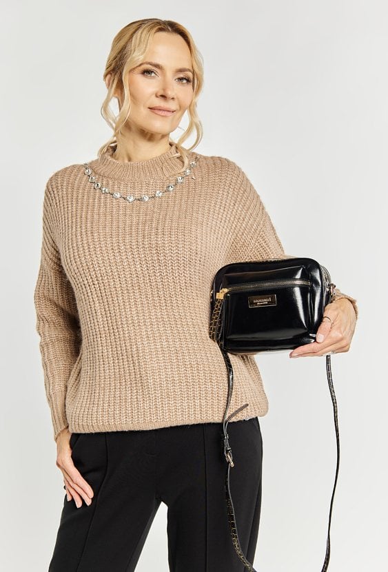 Mała torba damska ze zwierzęcym motywem