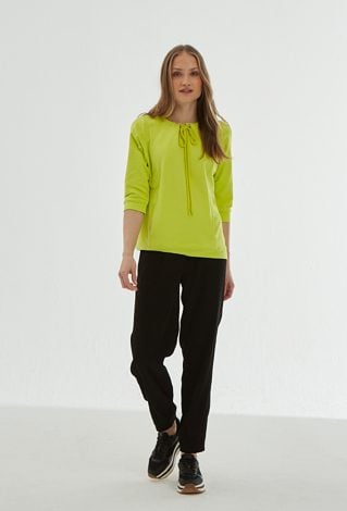 Bawełniana bluza ze ściągaczem