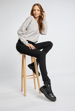 Klasyczne spodnie z wiskozy