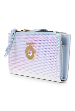 Portfel NOBO z dwoma kieszeniami holo