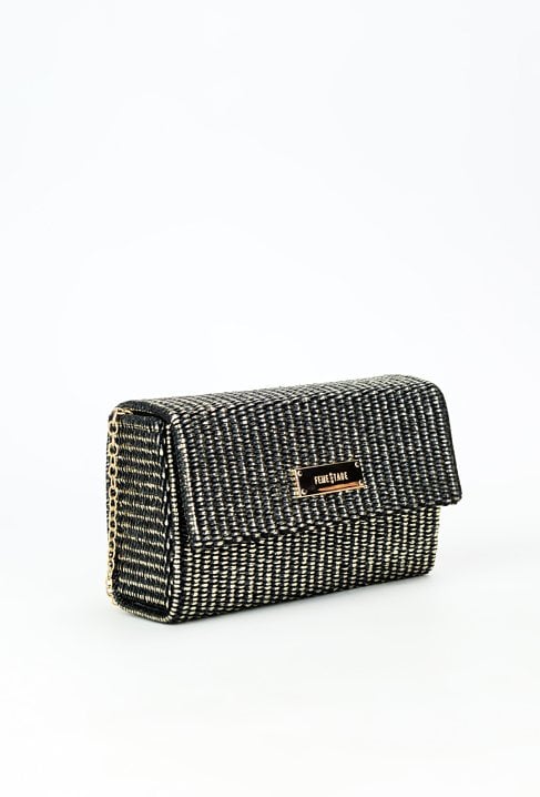 Wizytowa torebka z klapą