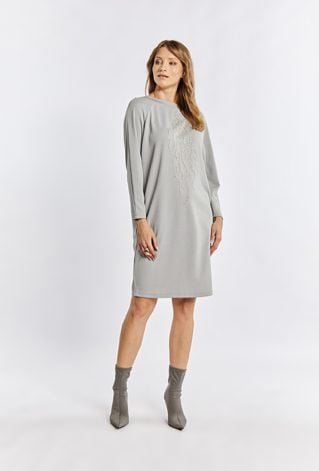 Połyskująca sukienka damska