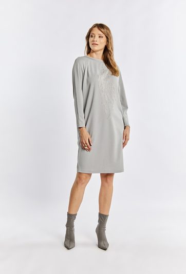 Połyskująca sukienka damska