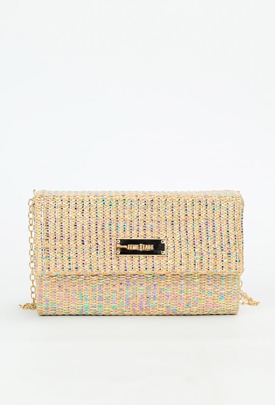 Wizytowa torebka z klapą