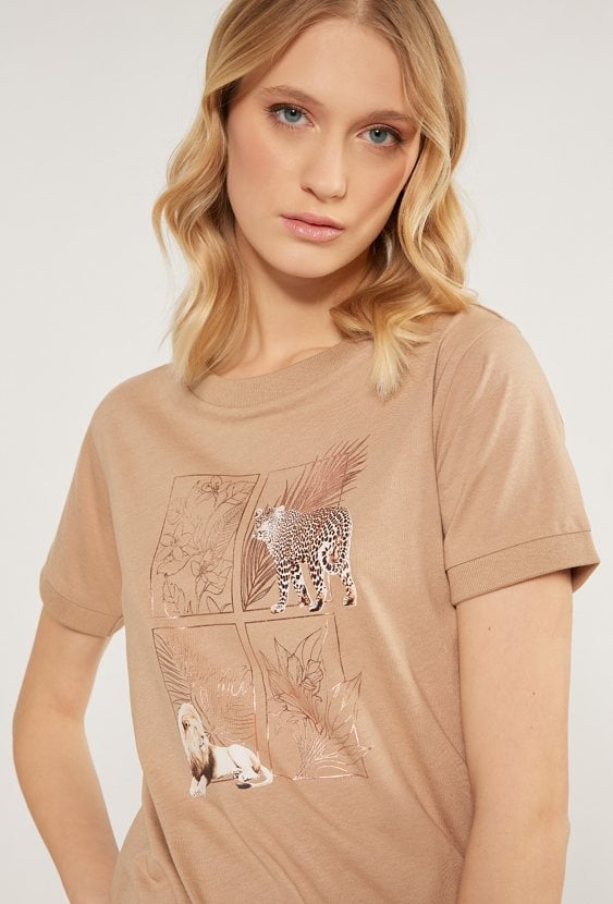 T-shirt z motywem zwierzęcym