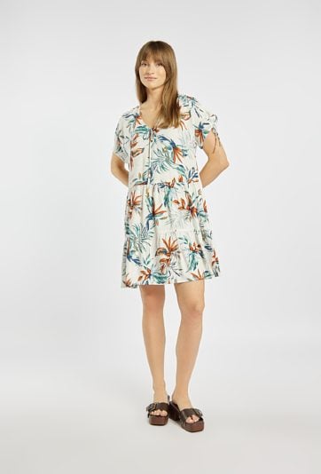 Sukienka mini z wzorem