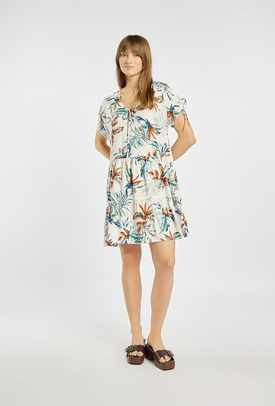 Sukienka mini z wzorem