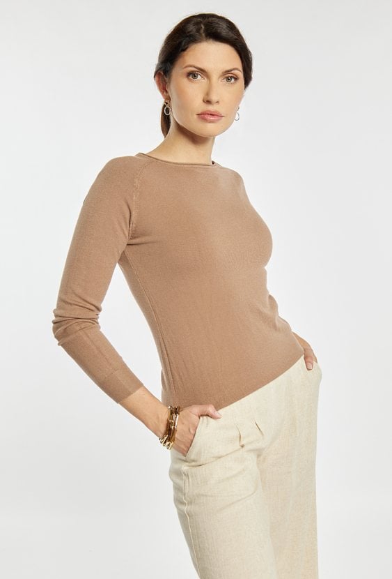 Klasyczny sweter damski