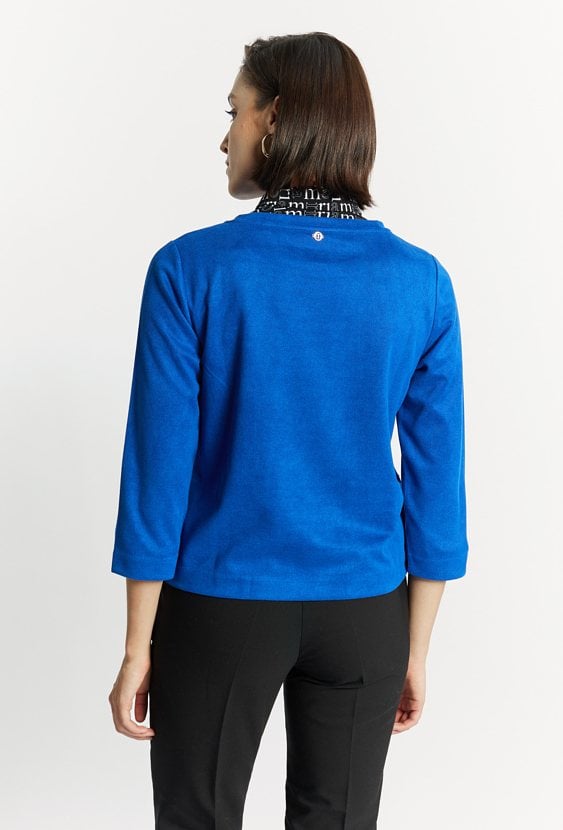 Bluza z imitacji zamszu